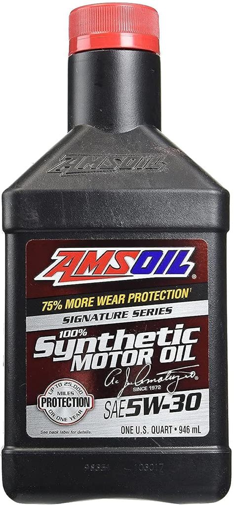 AMSOIL Signature Series 5W-30 Synthetic Motor Oil for Cars : Amazon.in ...