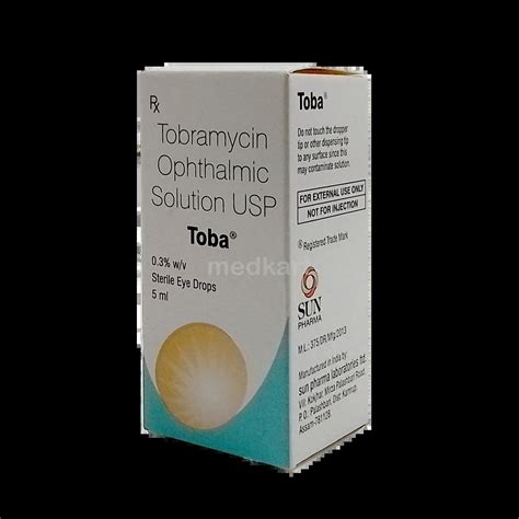 TOBA EYE DROPS 5 ML Price, Uses, Side Effects & Substitutes | Medkart