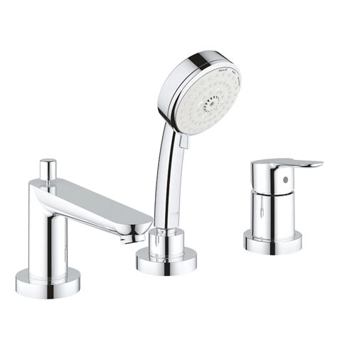 BauEdge 3-hole bath combination | GROHE