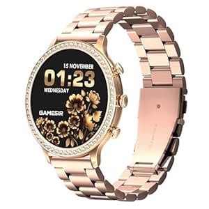 GameSir Genquella Premium Smartwatch for Women & Girls, Bluetooth ...