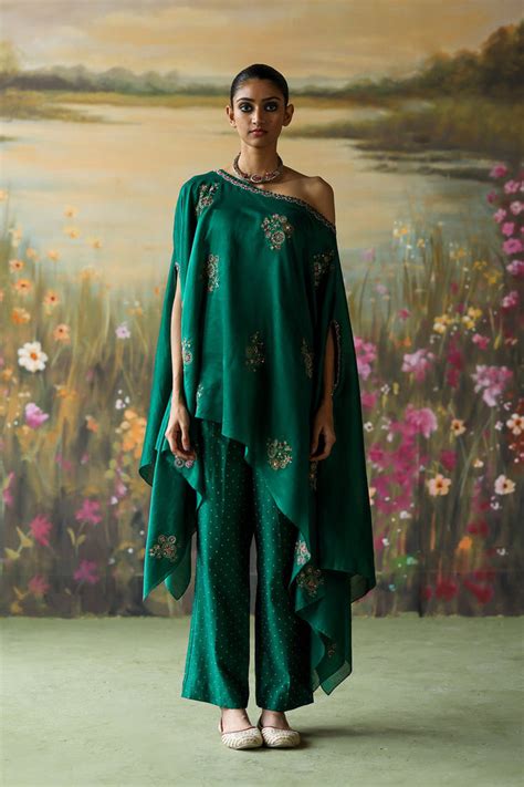 EMERALD KEAH CO-ORD SET – Shikha Mehta