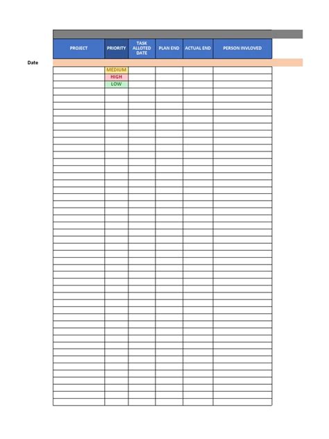 Image result for Conditional Format Task Tracker. Excel