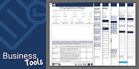 New Starter and Review Forms Parent Pack for Childcare Settings