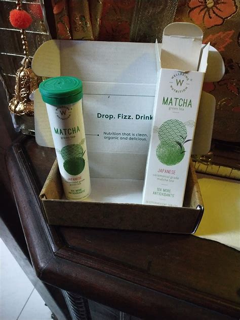 Wellbeing Nutrition Organic Japanese Ceremonial Matcha Green Tea for ...