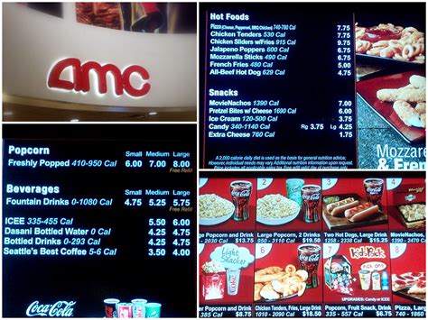 Calorie labeling at an AMC theater in Fairfax Co, VA. | Organic recipes ...