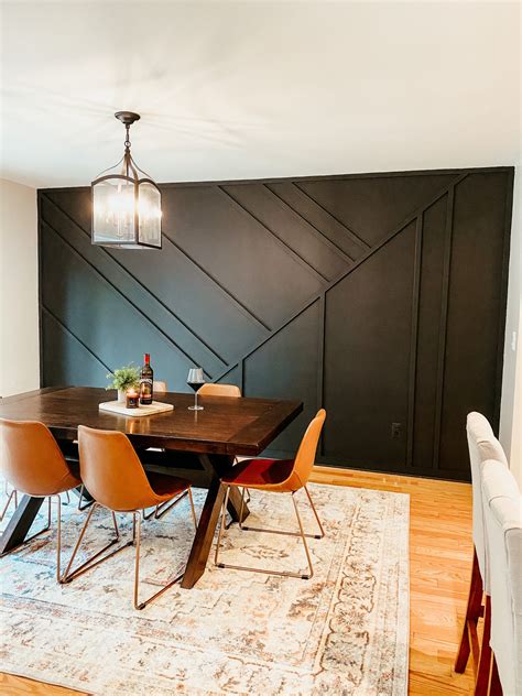 Diy Accent Wall Dining Room at Fred Estrada blog