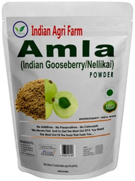 IAgriFarm 00% Natural Organic Amla | Indian Gooseberry Powder pack of ...
