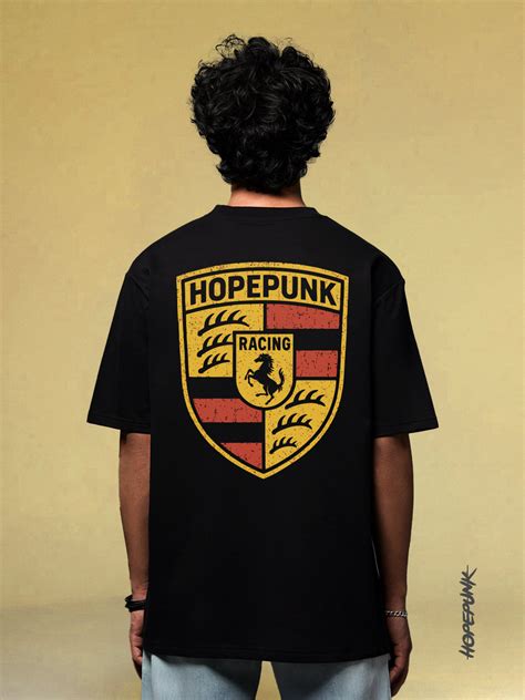 Racing Crest Oversize Speed Collection T-Shirt only at Hopepunk ...
