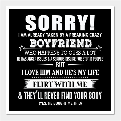 I Have Freaking Crazy Boyfriend by lucky-t-shirt | Crazy boyfriend ...