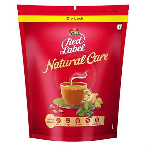 Red Label Natural Care Tea,Chai Made With 5 Ayurvedic Herbs,1 Kg,Ginger ...