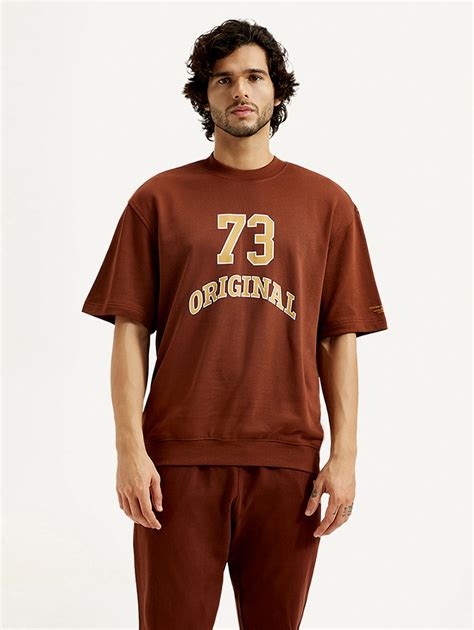 Men's Printed Round Neck Sweatshirt – Levis India Store