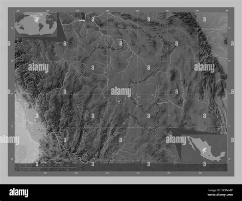 Map of zacatecas Black and White Stock Photos & Images - Alamy