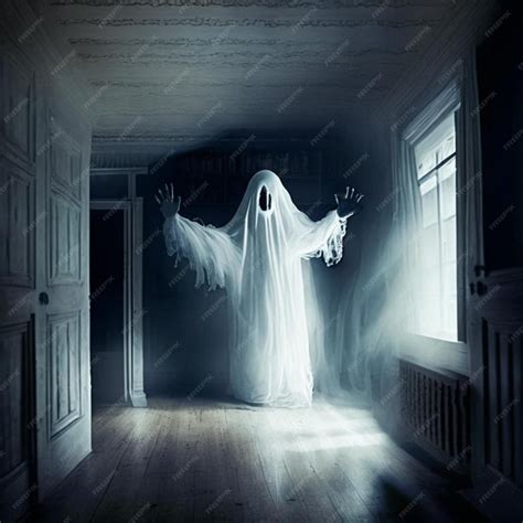 Premium AI Image | The Ghost in the house