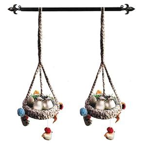Buy The Shine Store Artificial Bird Nest Chidiya with Grass Jute ...