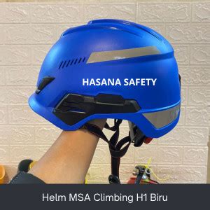 Jual Helm Safety Climbing MSA V-Gard H1 Warna Biru - Jakarta Barat ...
