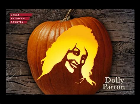 Country Pumpkins: Halloween Jack-o'-Lantern Templates of Country Stars ...