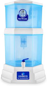 Kinsco Aqua Tornado 20 L Gravity Based + UF Water Purifier - Kinsco ...