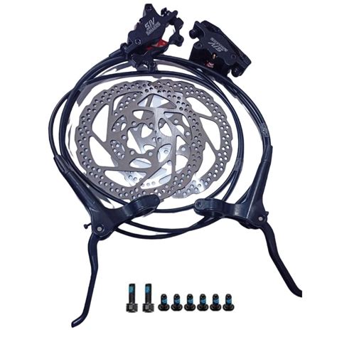Buy Fastped Bicycle Complete Hydraulic Disc Brake Set with Brake Levers ...