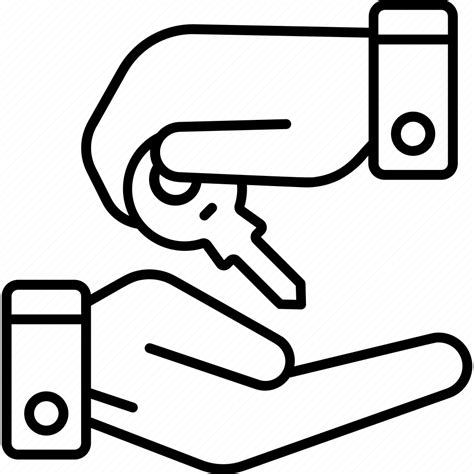 Image result for Hand Over Key Icon