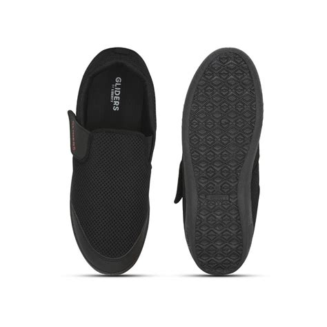 Buy Gliders (Black) Casual Slip on Shoes For Men BUMPER By Liberty