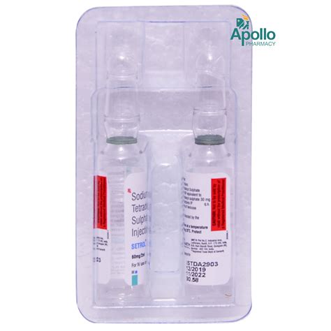 Setrol Injection 2 ml Price, Uses, Side Effects, Composition - Apollo ...