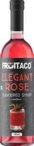 fruitaco Rose Syrup for Mocktails , Cocktails Rose Price in India - Buy ...