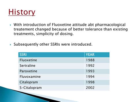 Selective Serotonin Reuptake Inhibitor | PPTX