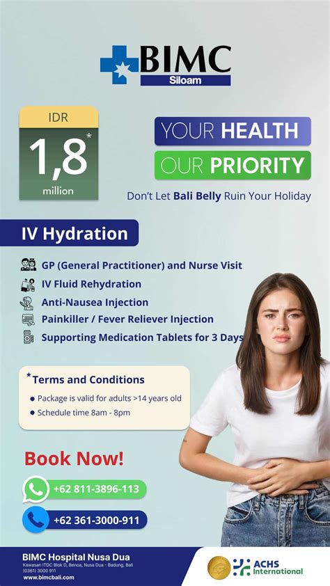 Bali Belly: What You Need to Know and How to Stay Safe — BIMC Hospital Bali