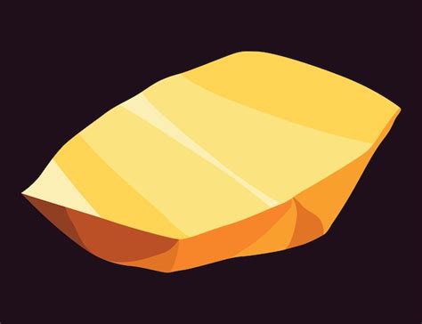 Goldminen-Nuggets Kostbares Erzbergbauobjekt Goldenes Spiel-UI-Stein ...