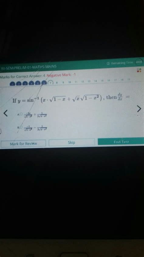 if y equals to Sin inverse of in bracket X into root of 1 - X + root x ...