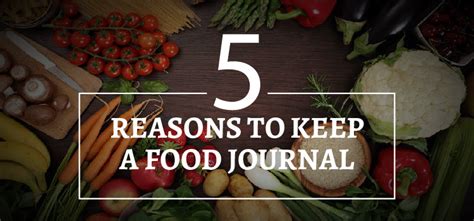 5 Reasons to Keep a Food Journal – Nutracart Healthcare