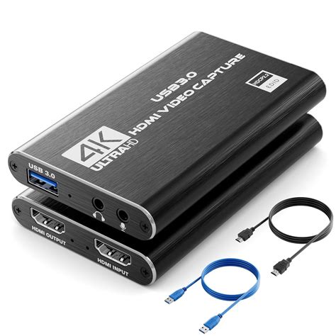 Capture Card Nintendo Switch, 4K HDMI Video Capture Card, Game Capture ...