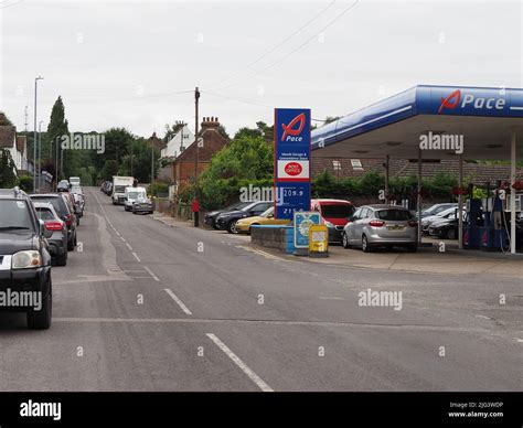 Canterbury, Kent, UK. 7th July, 2022. Cost of living - one of the most expensive petrol stations ...