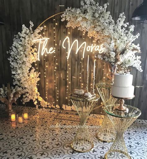 Welcome wedding neon sign custom last name light art decor outdoor ...