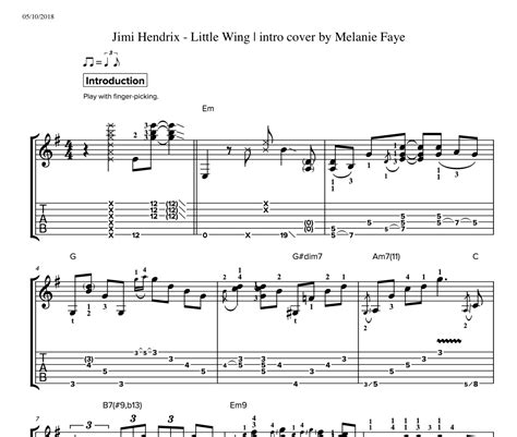 Little Wing Lyrics Chords at Jorge Damon blog