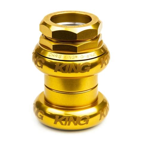CHRIS KING 1 1/8" gripnut headset クリスキング ヘッドセット (gold/SV ...