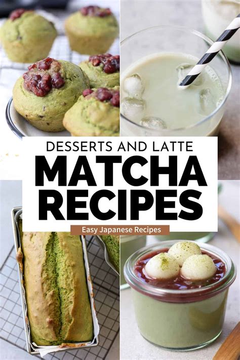 8 Easy and Delicious Matcha Dessert Recipes - Chef JA Cooks