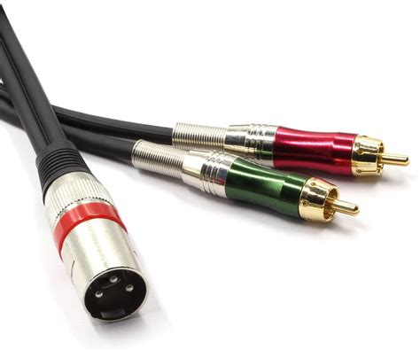 SiYear XLR Male to 2 x Phono RCA Plug Adapter Y India | Ubuy