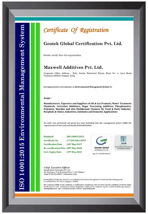 MAXWELL ADDITIVES PVT LTD | Water Treatment Chemicals | Sugar ...