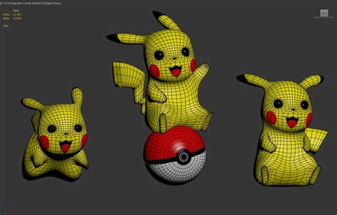 Pikachu 3d Model