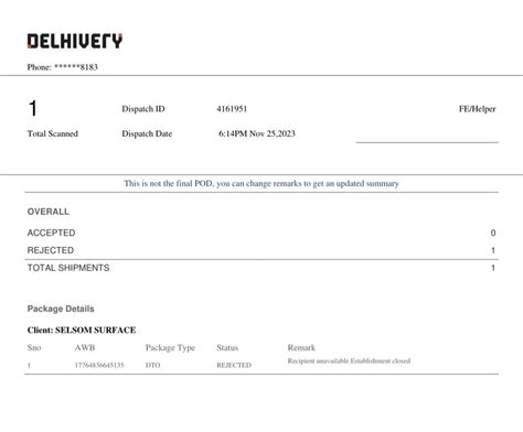 Delhivery — AWB [protected] has been missing for almost a MONTH!!!!