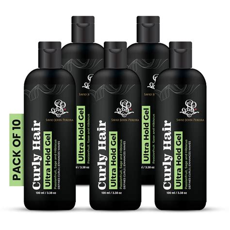 Curly Hair Gel Ultra - Curly Hair Products | Strong Hold | Frizz Contr ...