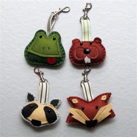 Image result for Handmade Felt Keychains