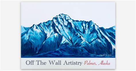 Pioneer Peak- Palmer Alaska Sticker by Kristen Spohn-Off The Wall ...