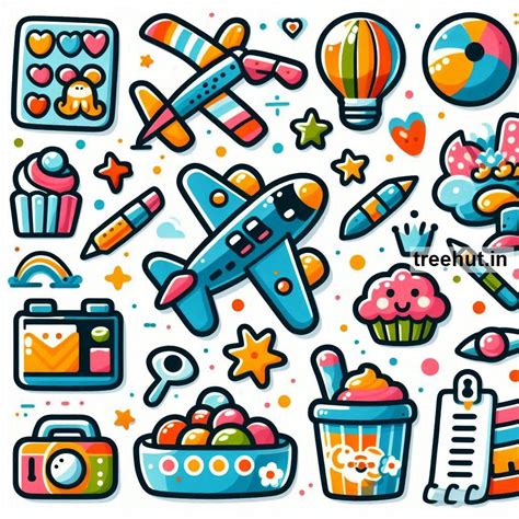 Airplane Sticker Craft Ideas for School Kids
