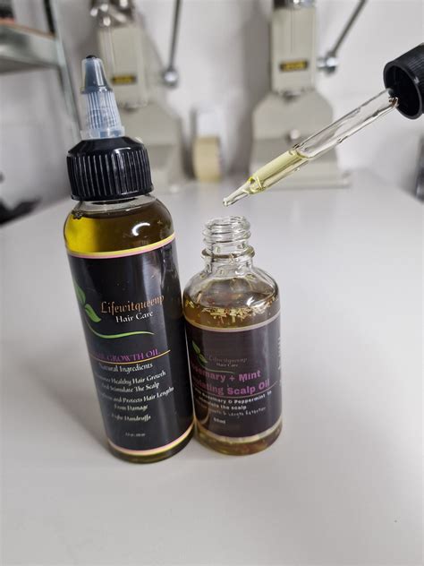 Premium Hair Oil Rosemary + Mints Oil and Ayurvedic Hair Growth Oil ...