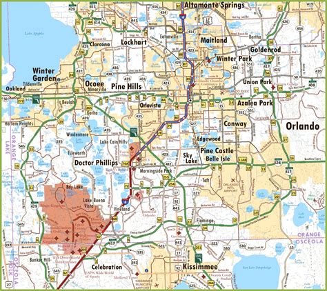 Road Map Orlando Florida Meet The Cities: Behind Orlando's Recent