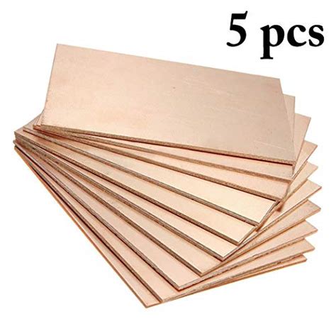 Fansport Copper Clad PCB Single Sided Laminate Circuit Board for DIY, 5 ...