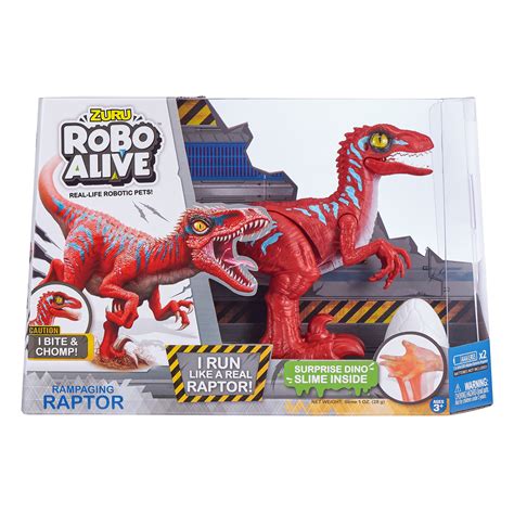 Buy Robo Alive Rampaging Raptor Dinosaur Toy by ZURU Online at Lowest ...