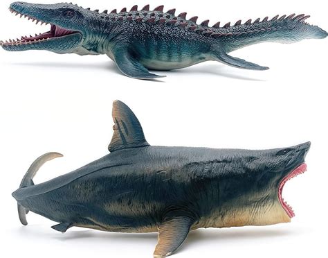 Gemini&Genius Gemini&Genius Mosasaurus and Megalodon Water India | Ubuy